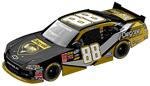 2011 Aric Almirola #88 Degree Men Adrenaline Diecast - Autographed