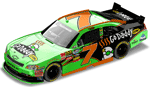 2011 Danica Patrick #7 GoDaddy.com / Flashcoat Color Diecast