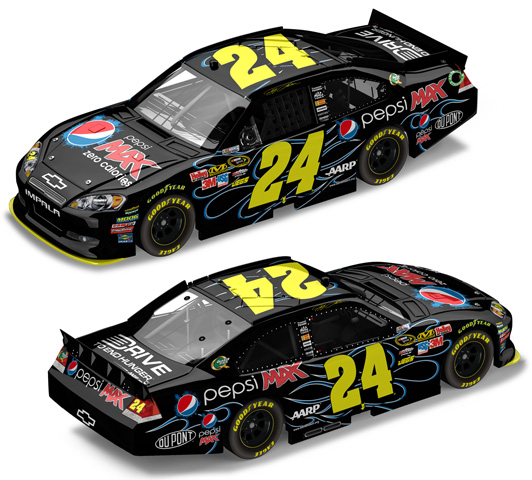 2011 Jeff Gordon #24 Pepsi Max 2011