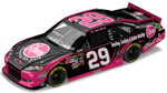 2011 Kevin Harvick #29 Rheem - Chasing the Cure Pink Diecast