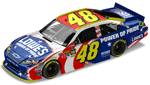 2011 Jimmie Johnson #48 Lowes - Power of Pride Diecast