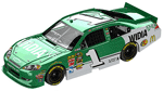 2011 Jamie McMurray #1 WIDIA / Flashcoat Color Diecast