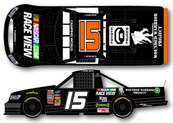 2011 Michael Waltrip #15 Waltrip Daytona Car. 2011 Michael Waltrip #15