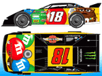 2012 Kyle Busch #18 M&Ms / Prelude Winner - Late Model Diecast