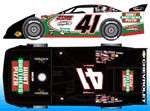 2012 Ty Dillon #41 Hunt Brothers Pizza / Prelude - Late Model Diecast