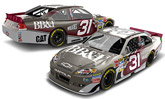 2012 Jeff Burton #31 BB&T / Brushed Metal Diecast