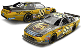 2012 Carl Edwards #99 UPS / Brushed Metal Diecast