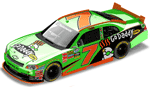 2012 Danica Patrick #7 GoDaddy.com / Color Chrome Diecast