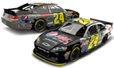 2012 Jeff Gordon #24 Pepsi Max / Brushed Metal Diecast