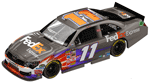 2012 Denny Hamlin #11 FedEx Express / Brushed Metal Diecast