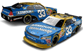 2012 Kevin Harvick #33 Armour 1/64 Diecast