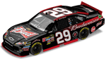 2012 Kevin Harvick #29 Budweiser 1/64 Diecast