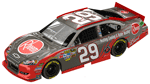 2012 Kevin Harvick #29 Rheem / Brushed Metal Diecast