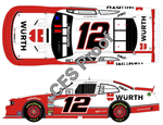 2012 Sam Hornish Jr #12 Wurth Diecast