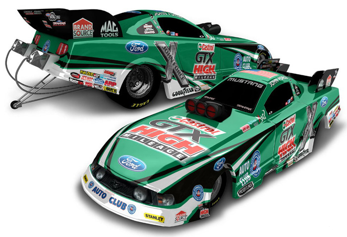 john force diecast cars