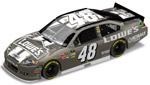 2012 Jimmie Johnson #48 Lowes / Brushed Metal Diecast