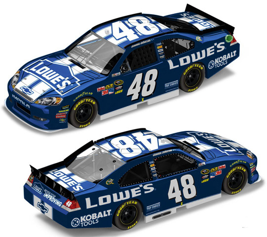 CD_1285 #48 Jimmie Johnson  2012 Lowe's Chevy  1:64 Scale DECALS    ~OVERSTOCK~ 