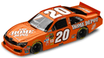 2012 Joey Logano #20 Home Depot 1/64 Diecast