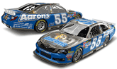 2012 Mark Martin #55 Aarons / Brushed Metal Diecast