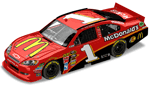 2012 Jamie McMurray #1 McDonalds Diecast