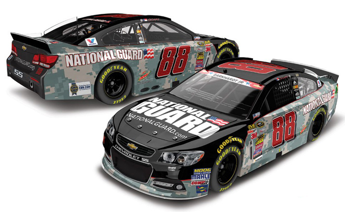 Dale Earnhardt Jr 2014 National Guard #88 Chase For The Cup 1/64 NASCAR Diecast 