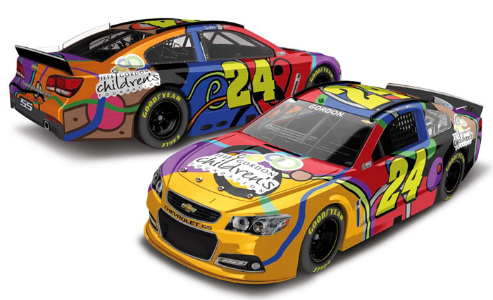 2014 Jeff Gordon #24 Jeff Gordon Children&#39;s Foundation 1/64 Diecast