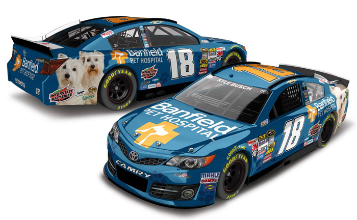 nascar kyle busch diecast