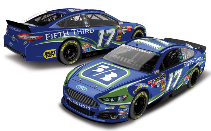 RICKY STENHOUSE IN HAND #17 BRAND NEW 5TH-3RD BANK 1/64 ACTION  2019 MUSTANG 