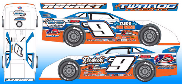 adc late model 1 64 diecast late model 1 64 dirt diecast by adc flintstone flyer late model
