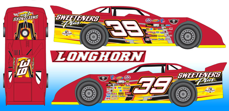 2016 Tim McCreadie #39 Sweeteners Plus - Dirt Late Model Diecast