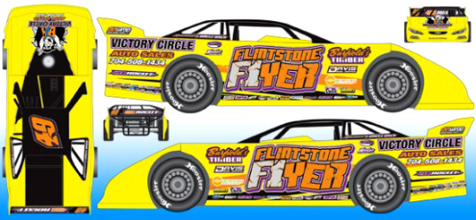 2017 jonathan davenport 49 mike duvall tribute dirt late model 1 flintstone flyer late model