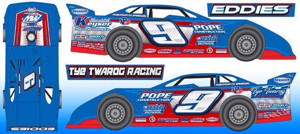 ADC 2016 Devon Moran #99 Dirt Late Model 1:64 Scale NIB DW616M956 