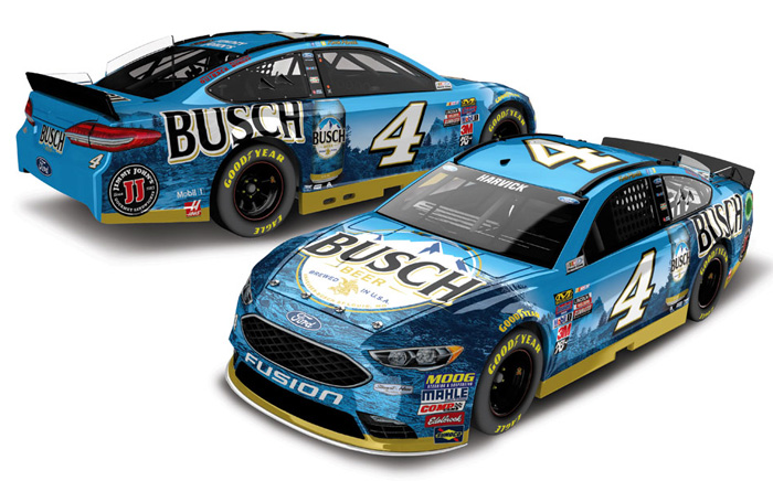 2017 Kevin Harvick #4 Busch Beer Ford 1/64 Action Diecast-In Stock 