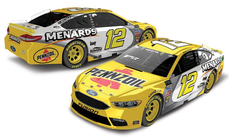 ryan blaney ppg diecast