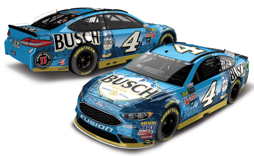 Kevin Harvick 2018 Lionel #4 Busch Light//Mobil 1 Ford Fusion 1//64 FREE SHIP!