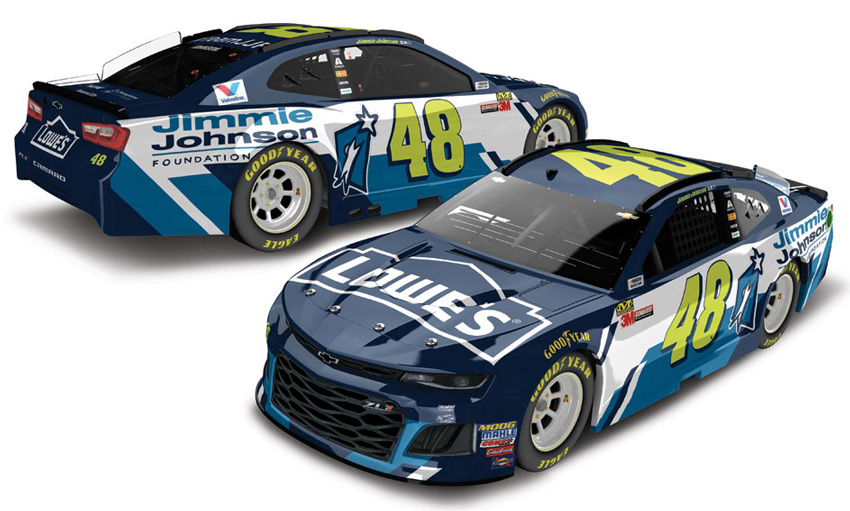 jimmie johnson diecast 2018