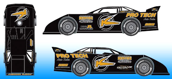 diecast late model race cars