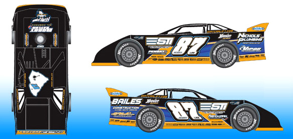 dirt late model diecast cars 1 64