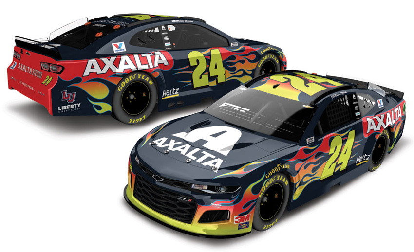 WILLIAM BYRON #24 UNIFIRST CAMARO 2019 ACTION LIONEL 1//64 IN STOCK
