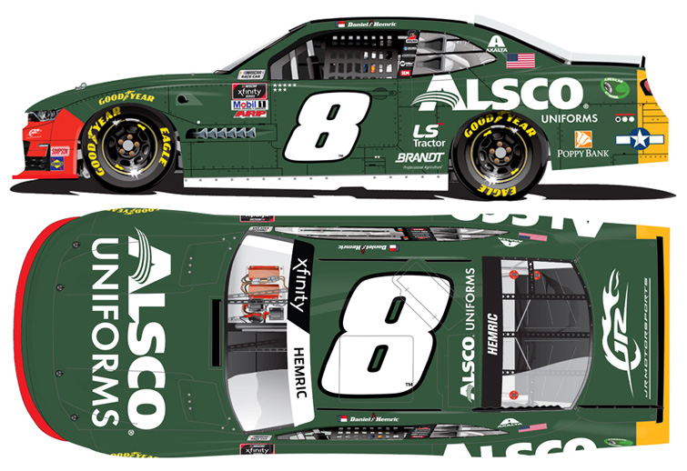 daniel hemric diecast