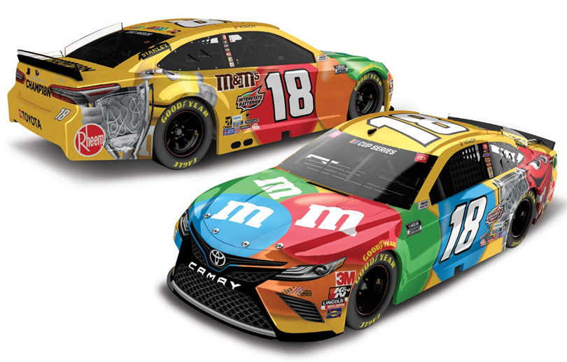 Kyle Busch 2020 M&M's #18 Joe Gibbs Camry 1/64 Lionel NASCAR Diecast Kyle Busch 2020 M&M's #18 Joe Gibbs Camry 1/64 Lionel NASCAR Diecast