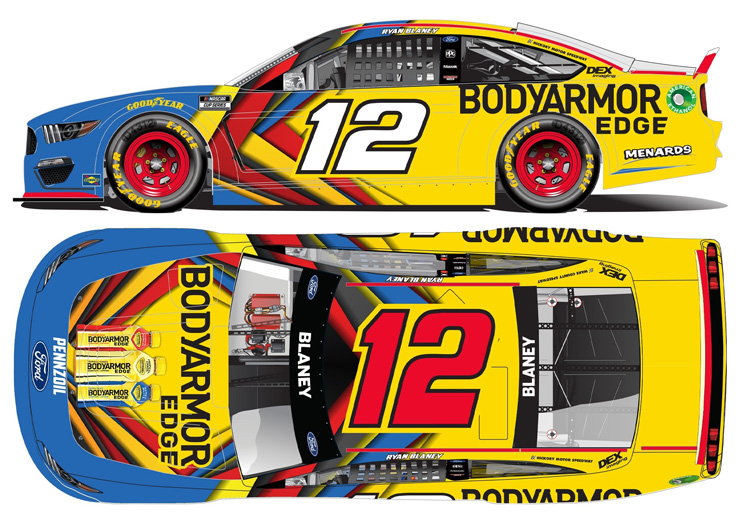 2020 RYAN BLANEY #12 BODYARMOR 1:24 552 Made In Stock Free Shipping 