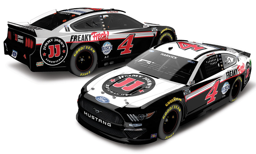 2021 Kevin Harvick #4 Jimmy Johns Freaky Fast 1/64 Diecast 