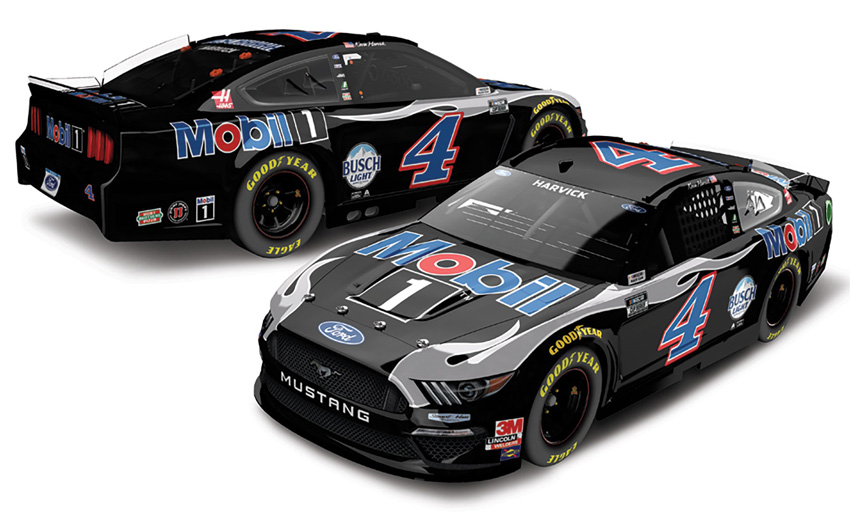 2021 Kevin Harvick #4 Mobil 1 Thousand 1/64 Diecast 