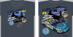 #24 Jeff Gordon /  Dept. of Defense - Heroes T-Shirt