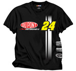 #24 Jeff Gordon 12 Dupont Motorsports Uniform Stripe Tee