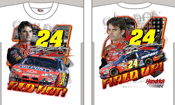 #24 Jeff Gordon - Dupont Fired Up T-Shirt