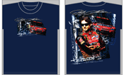 #24 Jeff Gordon - Dupont Navy T-Shirt
