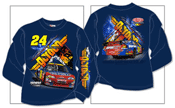 #24 Jeff Gordon - Dupont Long Sleeve T-Shirt