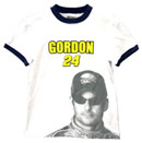 #24 Jeff Gordon - Ladies Ringer T-Shirt
